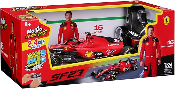 Maisto Tech RC F1 1:24 Ferrari SF-23 (2023) - Leclerc #16