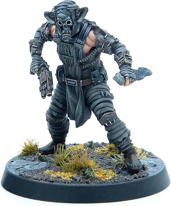 Modiphius Entertainment: Fallout: Miniatures - Cult of The Mothman: Follower - 6 Figures Appalachia Wave Unpainted Resin Miniatures Tabletop Game
