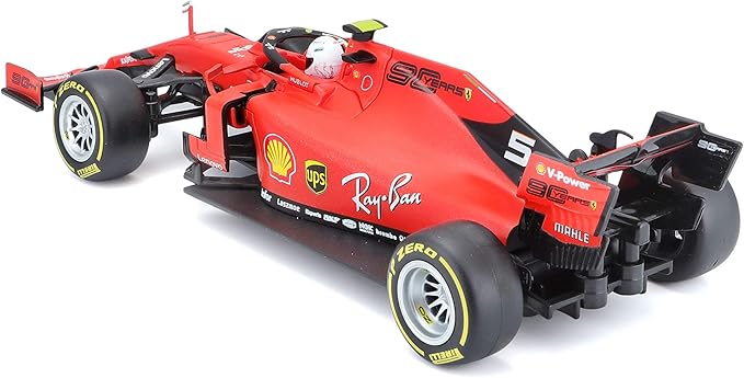 Maisto Tech Premium High-Performance R/C F1 Ferrari SF90 Leclerc Super Car - 2.4 GHZ - 1:24 Scale