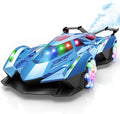 SASBSC Lamb Remote Control Car for Boys 4-7 8-12 Drift Rc Cars with 360° Rotation Spray Music &amp Lights 1:12 Rechargeable Rc Car Toys 10-12km/h Sport Race Toy Cars Gifts for Kids (Blue)
