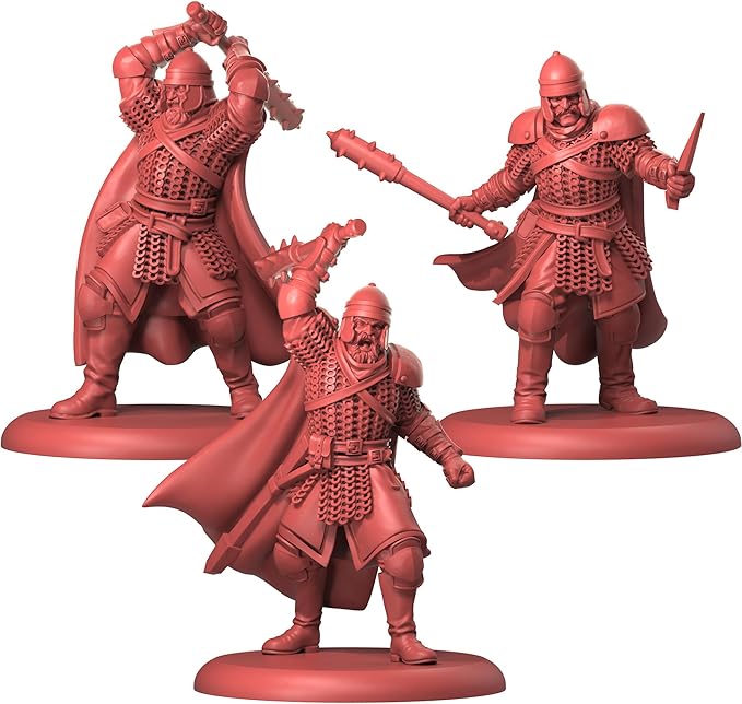 A Song of Ice and Fire Tabletop Miniatures Game Gold Cloaks Unit Box - Add Unparalleled Strength to Your Forces! Strategy Game Ages 14+ 2+ Players 45-60 Minute Playtime Made by CMON