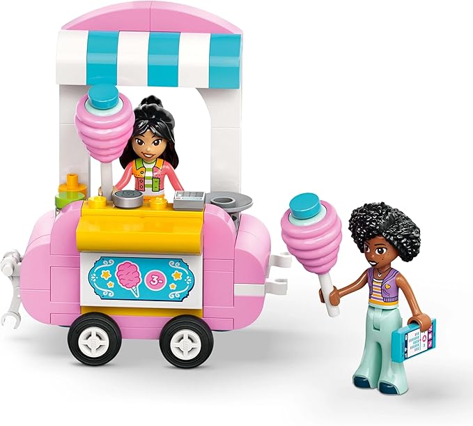 Lego 42643 Friends Cotton Candy Shop Toy Birthday Gift Blocks Educational Girls Boys Children 6 Years 7 Years 8 9 Years Old Pretend Play Pretend Play Play