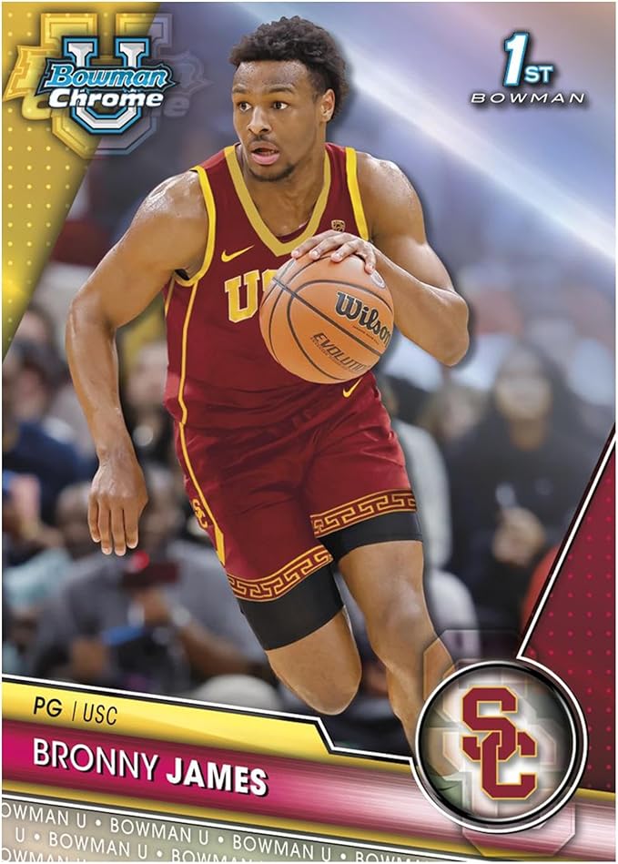 Bowman Chrome 2023/24 University Basketball Value Box - 7 Packs Per Box