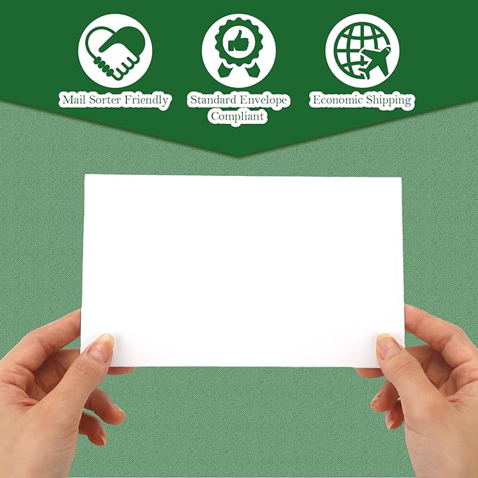 100 Pack Trading Card Shipping Envelopes 7 x 4.35 Inches Self Adhesive Mailing Envelopes Bulk Fit for Semi Rigid Sleeves and Sports Card Protectors Hobby Mailing Supplies