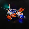 Upgraded Led Light Kit for Lego VTOL Heavy Cargo Spaceship LT81 Building Set Compatible with Lego 42181 Best Gifts for Adults (Model Not Included)