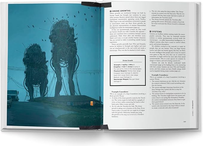 Free League Publishing The Electric State RPG Core Rulebook Tabletop Roleplaying Game for Adults Family Teens 14+