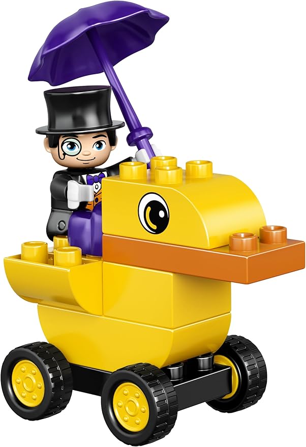 LEGO DUPLO DC Comics Super Heroes Batman Batwing Adventure 10823 Preschool Pre-Kindergarten Large Building Block Toys for Toddlers
