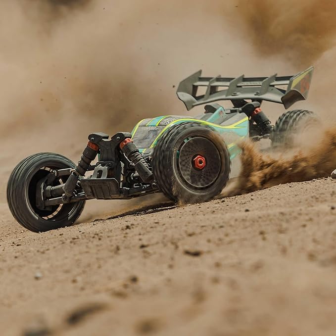ARRMA RC Car 1/8 Typhon 4X4 223S BLX BRUSHLESS Buggy RTR (Battery and Charger Not Included) with DSC (Green) ARA4306V4T1