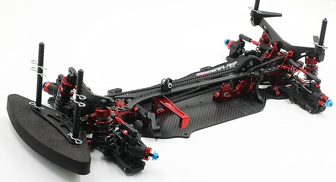 SPEC-R R1 1:10 RC 1/10 4WD Electric Touring Car Carbon Fiber Main Chassis Frame (Assembled)