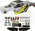 AMORIL 1.2MM PC Car Shell for RC Brushless Truck Mini 1/10 RZ001G-A1PCSPart Number R11163 Yellow and Silver