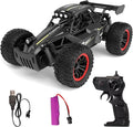 Remote Control Car for Boys 8-12 1:16 Scale Metal Shell RC Monster Truck 25+ KM/H Fast Off Road RC Cars with LED Lights All Terrain Electric Toy Vehicle Birthday Gifts for Kids Boys Girls 6-12