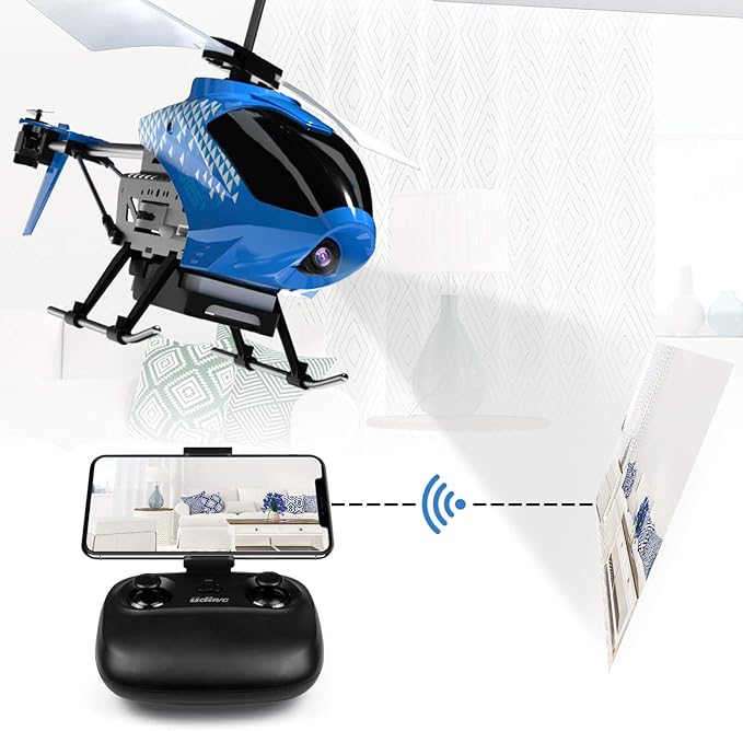 Cheerwing U12S Mini RC Helicopter with Camera Remote Control Helicopter for Kids and Adults