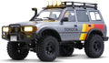 FMS 1/10 LC80 RC Crawler FCX10 Toyota RC Rock Crawler with Lighting Hobby Grade Offroad RC Car for Adults RS Need to Complete (Grey)