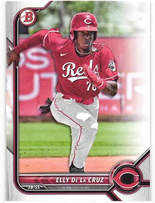 ELLY DE LA CRUZ 2022 Bowman Draft Card #BD80 Baseball Cincinnati Reds