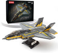 F-35b Fighter Jet Building Block Sets Military Airplane Building Blocks for Adults Airplane Building Bricks with Display Stand Military Plane Building Set for Adults(1268 Pcs)