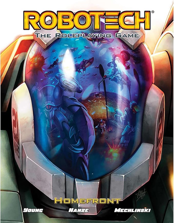 Robotech: The Roleplaying Games - Homefront - Hardcover Supplemental RPG Book Tabletop Roleplaying Game Officially Licensed