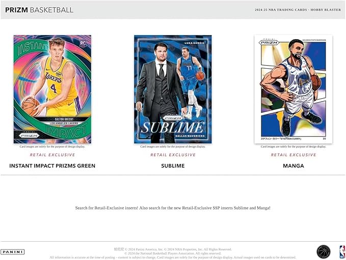 Exclusive Hobby Blaster Box: 2024-25 Panini Prizm Basketball