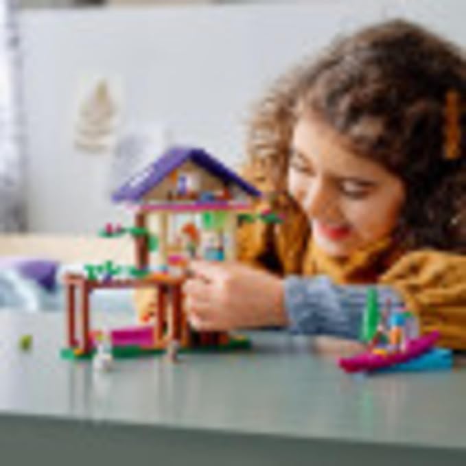 LEGO Friends Forest House 41679 Building Kit Forest Toy with a Tree House Great Gift for Kids Who Love Nature New 2021 (326 Pieces)