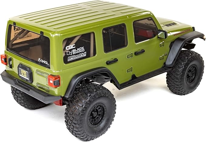 Axial RC Truck 1/6 SCX6 Jeep JLU Wrangler 4WD Rock Crawler RTR (Batteries and Charger Not Included): Green AXI05000T1
