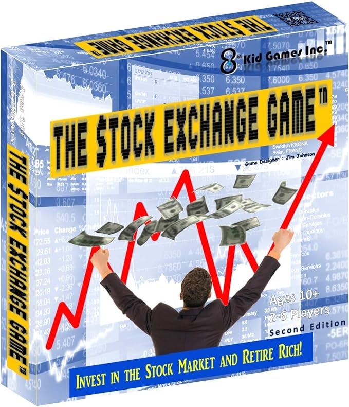 Stock Exchange Game – Real Stock Market action made easy and fun! Educational-Competitive-FUN. No tracking or heavy math. Learn financial money &amp investment skills.(10+) Families-Kids-Teens-Adul