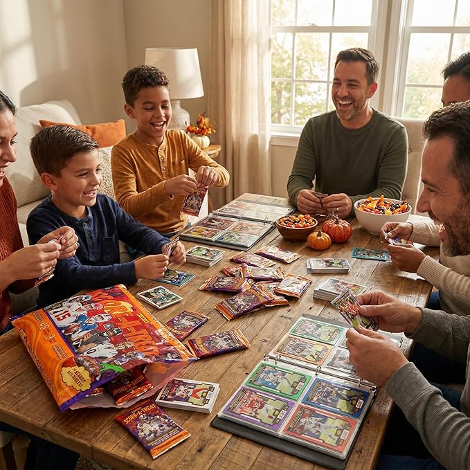 Panini Halloween 2025 Score-A-Treat Football Trading Cards – NFL Cards – NFL Trading Cards – 2025 Football Card Packs – NFL 2025 Football Cards – Football Packs