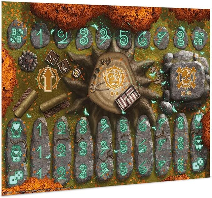 Games Workshop Blood Bowl: Wood Elves Pitch &amp Dugouts