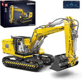 Mould King 13112 Upgraded RC Excavator Building Sets 2169+ Pieces Building Model Kits App Remote Control Construction Truck Excavator Science Kits with Motor STEM Engineering Toys for Teens Adults
