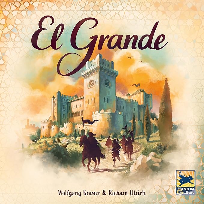 Hans im Glück El Grande Board Game - Engage in Medieval Intrigue in 15th Century Spain! Area Control Strategy Game for Kids &amp Adults Ages 12+ 2-5 Players 90 Min Playtime