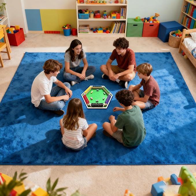 6-Player Shut The Box Game – Wooden Close The Box Math Game with Dice Educational Family Board Game for Learning Addition &amp Strategy Multi-Color 1-10 Number Flip Blocks