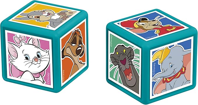 Top Trumps Disney Animals Match Board Game Play with Simba Patch Bambi Dumbo and Thumper educational travel game gift and toy for boys and girls aged 4 plus