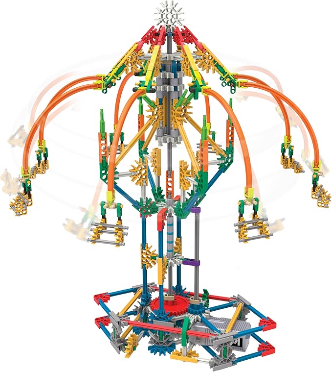 K'NEX Education - STEM Explorations: Swing Ride Building Set‚ 2 Pieces STEM Learning‚ Ages 8+