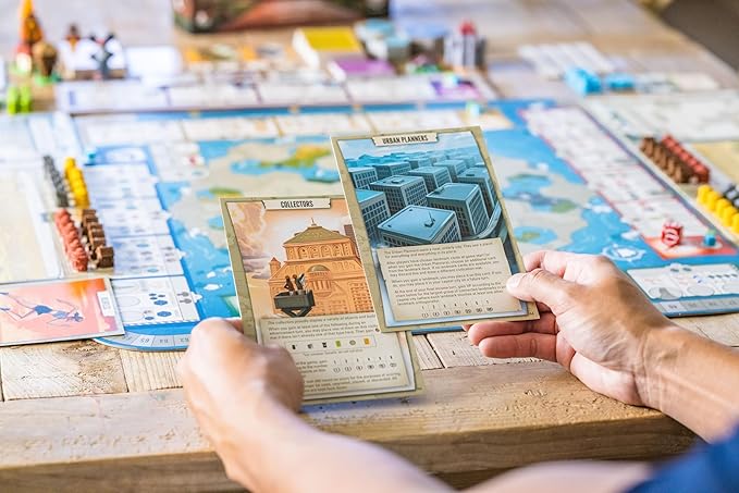 Stonemaier Games: Tapestry: Arts &amp Architecture Expansion by Jamey Stegmaier &amp Mike Young | Add to Tapestry | New Capital City Mats Advancement Track Civilizations and More | 1-5 Players 1
