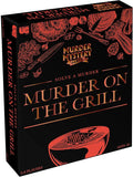 Murder Mystery Party Games - A Murder on the Grill Host Your Own Cookout Murder Mystery Dinner for 8 Adult Players Solve the Case with Crime Scene Clues 18 Years and Up