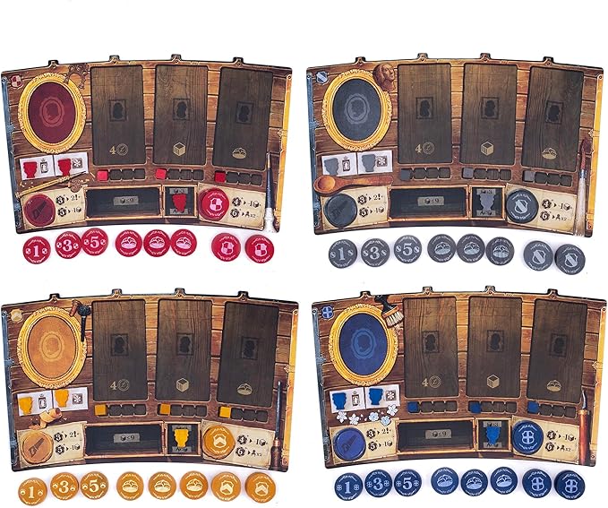 Luthier: The Art of The Instrument - Classical Music and History Themed Euro Board Game Bidding &amp Worker Placement 1 to 4 Players Ages 14 and up