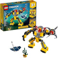 LEGO Creator 3in1 Underwater Robot 31090 Building Kit (207 Pieces)