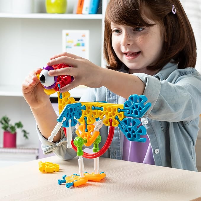 Kid K'NEX - Farmin' Friends Set‚ 65 Pieces STEM Building Creative Construction Play‚ Ages 3+