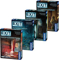 EXIT: The Game 4-Pack Escape Room Bundle | Season 3 | Dead Man on the Orient Express | Sinister Mansion | Sunken Treasure | Mysterious Museum | Family-Friendly Cooperative Game | 1 to 4 Players