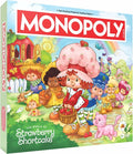 Monopoly: Strawberry Shortcake Board Game Buy Sell &amp Trade Locations Like Big Apple City Citrus Acres &amp More Includes 6 Collectible Tokens Like Blueberry Muffin's Basket &amp More Offici