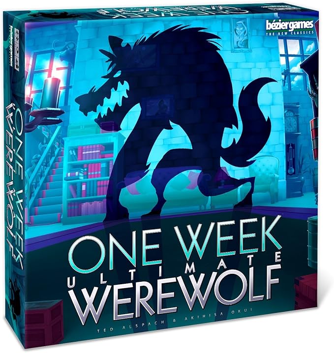 One Week Ultimate Werewolf – Fun Board Game for Families Engaging Social Deduction Hidden Roles &amp Bluffing Great Game for Families