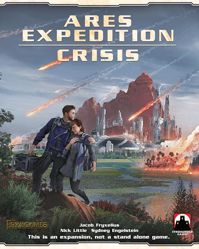 Stronghold Games Terraforming Mars Ares Expedition: Crisis - Cooperative Board Game Expansion - 2 to 4 Players Ages 14+