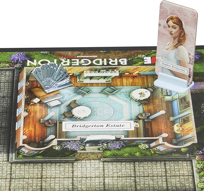 Hasbro Gaming Clue: Bridgerton Edition-BoardGame for Ages 17+Game for Bridgerton Fans for 3-6 Players Inspired by Shondaland's Original Series on Netflix