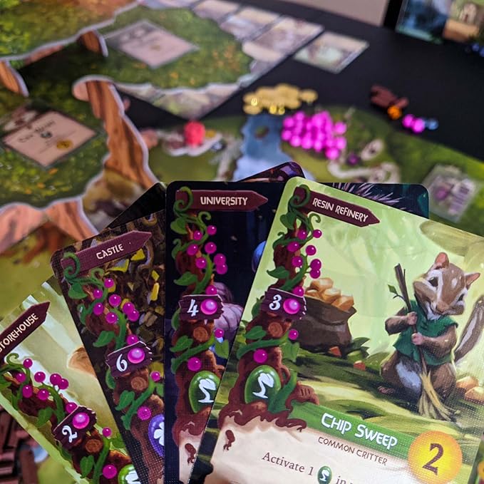 Everdell Collector’s Edition Board Game – Premium Strategy Worker Placement Game for Adults &amp Teens 1–4 Players Age 14+ Deluxe Fantasy Tabletop Game with Exclusive Content &amp Metal Tokens