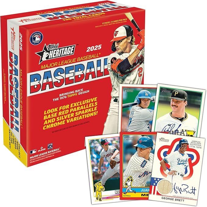 2025 Topps Heritage Baseball - Mega Box