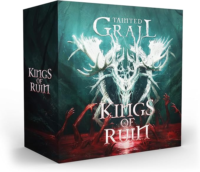 Tainted Grail: Kings of Ruin Board Game CORE Box - Explore Dark Lands and Unravel Immersive Stories! Ages 14+ 1-4 Players 2-3 Hour Playtime Made by Awaken Realms