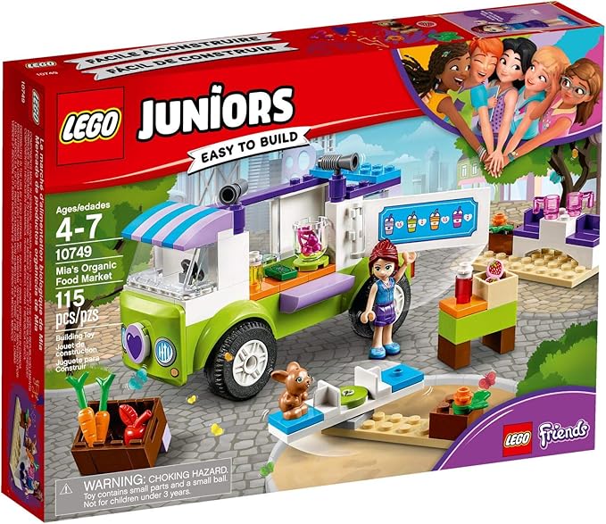 LEGO Juniors/4+ Mia's Organic Food Market 10749 Building Kit (115 Piece)