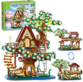 3 in 1 Cherry Blossom Treehouse Building Set Ideas Flower Tree House Set for Adults Collectible Creative Sakura Garden Toys Gifts for Teens 14+ (995 PCS)