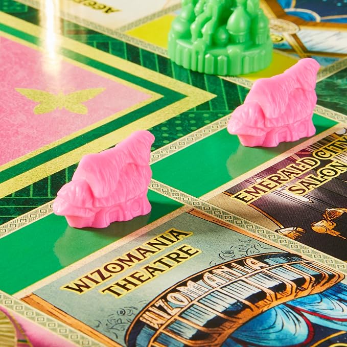 Monopoly Wicked Edition Board Game | Inspired by The Motion Picture | Ages 8+ | 2 to 6 Players | 30 Mins. | Family Games for Kids Teens and Adults