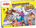 HABA Rhino Hero Super Battle - Exciting 3D Stacking Board Game for Kids &amp Adults Fun Family Games Stacking Card Games for Kids Made in Germany