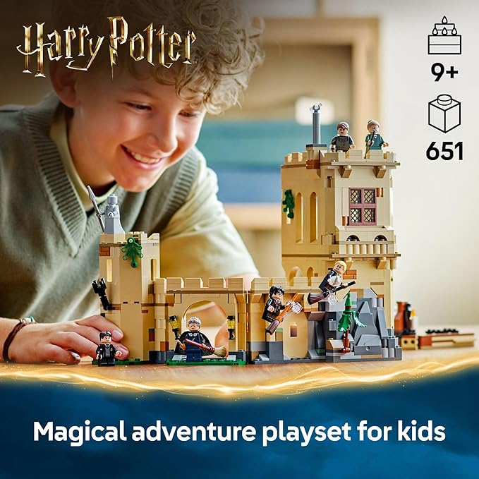 LEGO Harry Potter Hogwarts Castle: Flying Lessons Building Toy - Kids Wizard Toy for Boys and Girls Harry Potter Fans Ages 9+ - Gift Idea for Birthdays - 76447