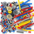 MALEKO Technical Parts Building Blocks Pieces Bulk Gears Beams Pins Liftarms Random EV3 Replacement Accessories Compatible with Major Car Parts